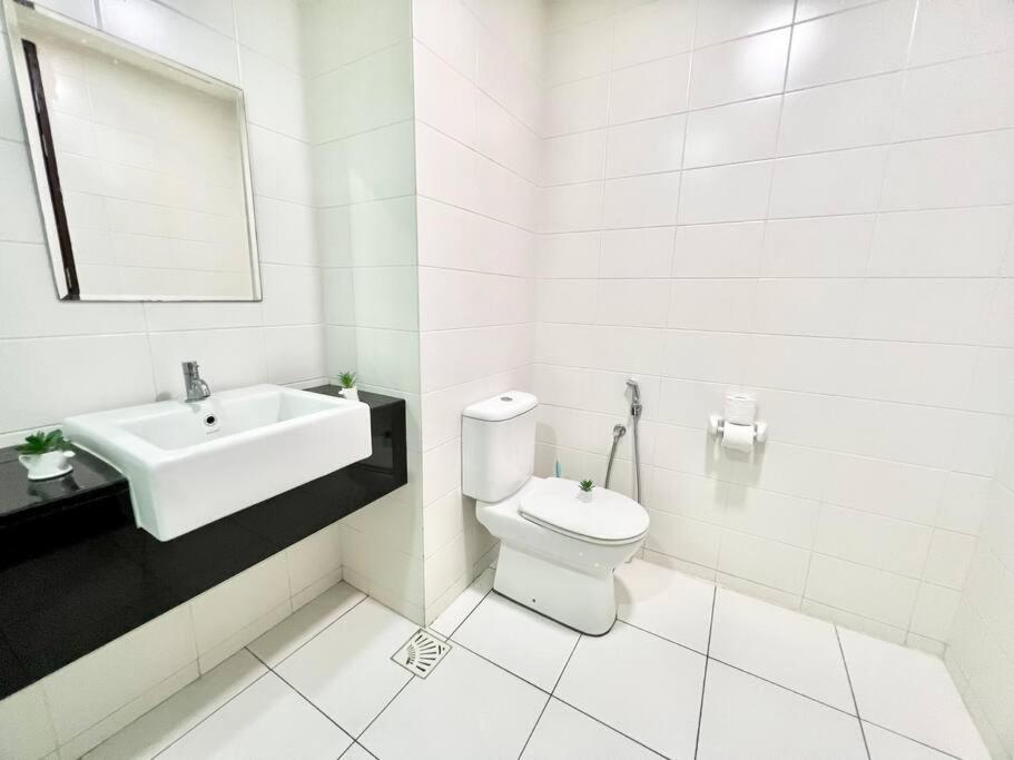 F 1-5 Pax 3Bed Cozy Home Studio Trefoil Setia Alam Wifi & Tv 샤알람 외부 사진